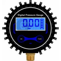 0-200PSI Digital Tyre Tire Air Pressure Gauge LCD Manometer Pressure Gauge With LED&WithOut LED Light For Car Truck Motorcycle