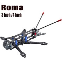 Roma 3 Inch 4 Inch / 150mm 175mm 3K Carbon Fiber Board Frame Kit X Type with 3D Printing For FPV Drone Quadrocopter