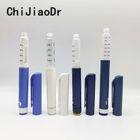 10PCS Disposable Portable Growth Hormone Adjustable Dose Injection Pen with Clear Window and Controllable Dose Insulin