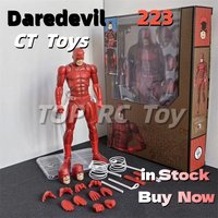 Figurka Daredevil CT Mafex 223 Wersja Komiksowa Shf Figurka Akcji Anime Statuetka Model Zabawki Anime dla Dzieci Prezenty Urodzinowe