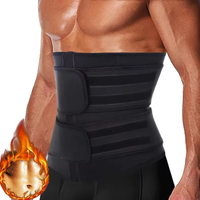 Waist Trainer Corset for Men Workout Sauna Sweat Belly Trimmer Belt Sports Compression Body Shaper Fitness Weight Loss Girdles