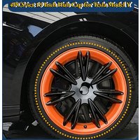 Auto Parts 4PCS/set 19 Inch Hub Cap for Tesla Model Y Wheel Hubcap Performance Replacement Wheel Cap Full Rim Cover Accessories