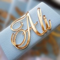 12pcs Personalized Laser Cut Arcylic Name tags Baby Name Tags Brand Sign Baptism Table Decoration Wedding Chocolate Box Decor