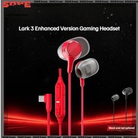Genuine HyperX Lark 3 / 3S Upgraded Wired Gaming Headset In-ear gaming headset with microphone Patented concha ear-tip design