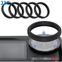 JJC Lens Silicon Ring for DJI Osmo Action 5 Pro 4 3 Accessories Protects Osmo Action 5 Pro Glass Lens Cover Edges from Bumps