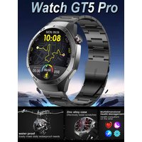 GT5 Pro GPS Motion Trajectory Smart Watch Men 466*466 AMOLED Screen Bluetooth Call Heart rate Waterproof Smart Watch For Huawei