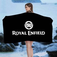 R-Royal E-Enfield Logo Anime Beach Swimming Towel Soft Absorbent Washcloth Children's Gifts For Kids Travel Camping Gym