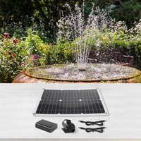 Fountain Pump Brushless Water Pump 20W Solar Panel Battery Backup Option Compact Design Easy Installation Low Noise Operation