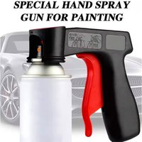 1/2PC Plastic Portable Spray Paint Gun Instant Aerosol Trigger Handle Universal Reusable Car Color Film Pasting Spraying Gun