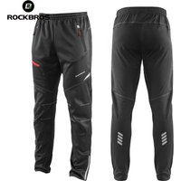 AliExpress ROCKBROS Thermal Warm Cycling Pants Windproof Waterproof Winter Autumn Keep Warm Bike Long Trousers Sport MTB Road Bicycle Pants