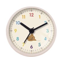 Waterproof round shower clock cute bear bathroom clock Suction Cup Anti-Fog Shower Wall Clock Bathroom Round Quiet Wall Decor