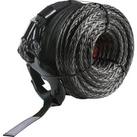 SucceBuy 26500/32000Lbs Synthetic Winch Rope Truck Boat Replacement Line Cable Rope with Forged Hook ATV Car Outdoor Accessories