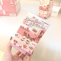 RE-MENT Sanrio Character Blind Box Toys My Melody Chocolate Workshop Anime Figure Kuromi My Melody Doll Toys Kids Gifts
