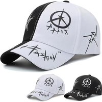 Unisex Letter Pattern Printing Snapback Baseball Caps Spring and Autumn Outdoor Adjustable Casual Hats Sunscreen Hat