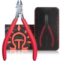 DSPIAE Red ST-A UItra Fine Single Blade Nipper for Plastic Models More Durable Than 3.0 Hand Pliers 120mm