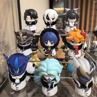 Genshin Impact Fatui Harbingers Blind Box 2025 Original Suplay Cute Figure Desktop Decor Model Surprise Birthday Gift Toy