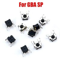 10PCS For GB Advance SP Original Left Right Shoulder Trigger Button Switch For GBA SP NDS L R key Micro Switch Replace part