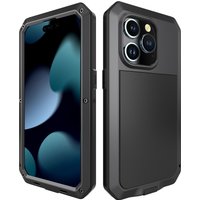 New metal heavy duty anti-slip anti-abrasion sturdy drop resistant 360 degree full protection case for iPhone 1615 X 11 12 13 14
