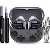 for Samsung Galaxy Buds 3 Pro /Galaxy Buds 3 Carbon Fibre Case with Cleaning kit Security Lock Case for Samsung Galaxy Buds 3Pro