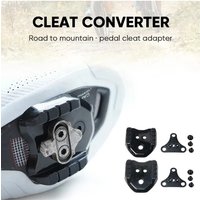 AliExpress NONE Bike Cleat Converter Road Bicycle To MTB Lock Pedal Plate Adapter Stabilizing Cleats Converter for SPD-SL System Accessories