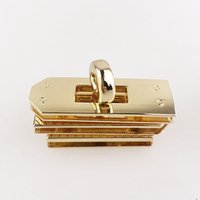 1 Set( 3 pcs) 45/37mm Metal Bag Strap Lock Hardware Accessories Women's Handbag Swivel Clasp Lock Buckle DIY Part Leather Craft