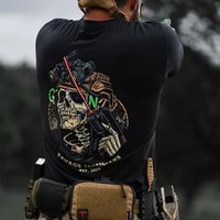 Goon Outdoor Sports Tough Guy Military Tactical Casual T-shirt Luxury Brand Men's and Women's Top