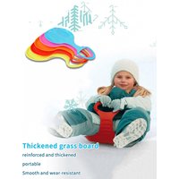 Multi-Purpose Snow Sand Sled Downhill Ski Board Winter Outdoor Sliding Toy For Kids Adults
