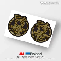Brompton Bicycle Stickers Bicycle Frame Decoration Stickers Brompton Inside Car Sticker