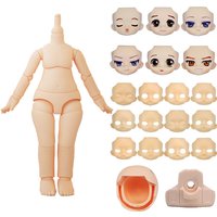 Normal White Ymy Doll Body + Head + Face 10Cm Moveable Joints Doll With Makeup Diy Toys Replaceable Accessories For Gsc Head