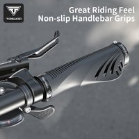 TOSUOD Bicycle Handle Set Bike Handbar Grips Rubber Non-slip Bilateral Lock Universal Mountain Bike Handle Accessories