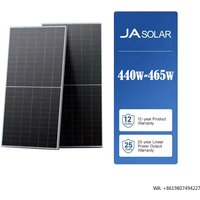 JA Solar Panel JAM72D20 440-465/MB 440w 445w 450w 455w 460w in Stock Mono Crystalline Monofacial Half Cell Rooftop Solar System