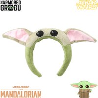 Plush Star Wars Baby Grogu Headbands for Girls Cosplay Mandalorian Hair Accessories Kids Master Yoda Ears Head Bands Women Party