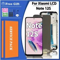 6.43''Super AMOLED For Xiaomi Redmi Note 12S LCD 2303CRA44A Display Touch Screen Digitizer For Redmi Note 12S Screen With Frame