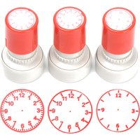 1PC Clock Stamp Teaching Tools for Kids Learning on Watch Multiple Style Student Teaching Tools Adis School Supplies