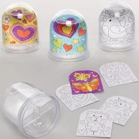 2026-New DIY Christmas Snow Globe Photo Frame Kit Make Your Own Snowman Craft Decorations Easy Assembly Christmas Theme