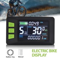 P3C Electric Bike LCD Display Meter bicycles accessories LCD Panel With USB UART2 For Mountain eBike bicycle odometer