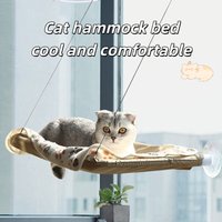 Hanging Cat Bed Aerial Cat Hammock Window Sunny Seat Kitten Climbing Frame Pet House Nest Accessories