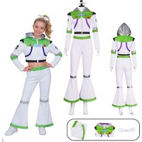 Movie Buzz Lightyear Cosplay Costumes Anime Jumpsuit Uniform Halloween Party Role Play Suit Performance Outfit for Women Female