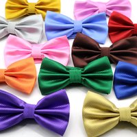 Chaud pur hommes noeud papillon réglable papillon cravates solide Plaid noeud papillon pour homme fête de mariage garçon fille nœud papillon