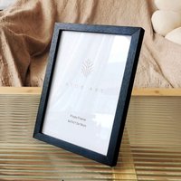 Natural Solid Oak Wood Picture Frame Interior Decoration Photo Frames For Pictures Wall Hang Picture Frame Rectangle Frame