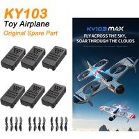 KY103 RC Drone Original Spare Part KY103 Battery / Propeller Blade Male Leaf Part for KY103 MAX Accessory