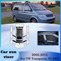 Car Sunshades For Volkswagen VW Transporter Caravelle T5 SWB 2003-2015 Windshield Visor Auto Accessories Window Solar Protection