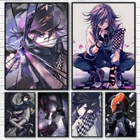 Anime Game D-Danganronpas Kokichi Oma Posters HD Print Vintage Wall Art Decor for Home Study Room