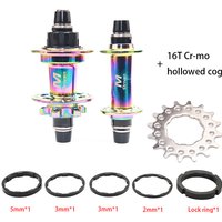 M Driven BMX Racing Hub 36 Holes Disc Brake 6 Pawls 120 Clicks 3/8 x 110mm BMX Hubs