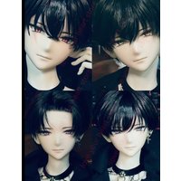 New 1/3 BJD Doll Head Anime Resin Material Boy Doll Head DIY No Makeup Doll Toys Gift