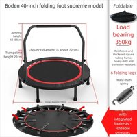 Door Home Fitness Trampoline, Children's Jumping Trampoline, Adult Outdoor Sports Rebounding Bed