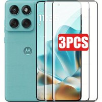 3Pcs 9H Hardness Tempered Glass for Motorola Moto Edge 60/50 Fusion 50 Ultra 3D Screen Protector 50 Pro 30/40 Pro 30 Neo 60 Pro