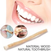Natural Miswak Siwak Toothbrush Traditional Wooden Teeth Whitener Manual Tooth Care Stick Portable Soft Ancient Toothbrush