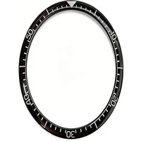 42*35.7mm Sloping no Luminous Ceramic Bezel Insert Replacement of watch accessories parts polygon Ceramic Bezel Insert