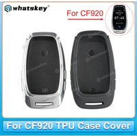 WhatsKey CF920 LCD Smart Remote Car Key Cover TUP Cover Case Protector Chain CF920 Display Key for Protection Anti Falling Lose